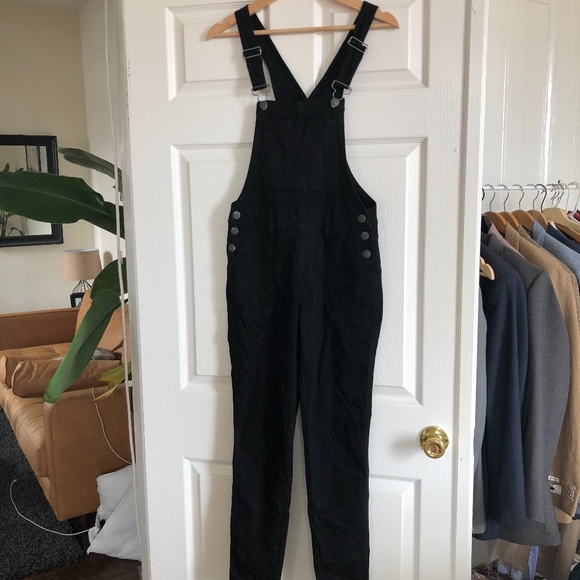 Denim - black overalls Denim - black overalls